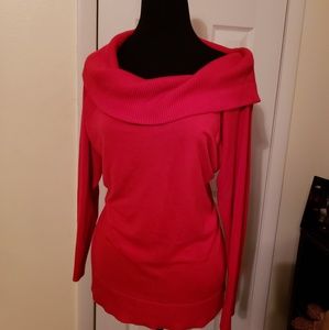 Torrid Red Cowl Sweater Size 2